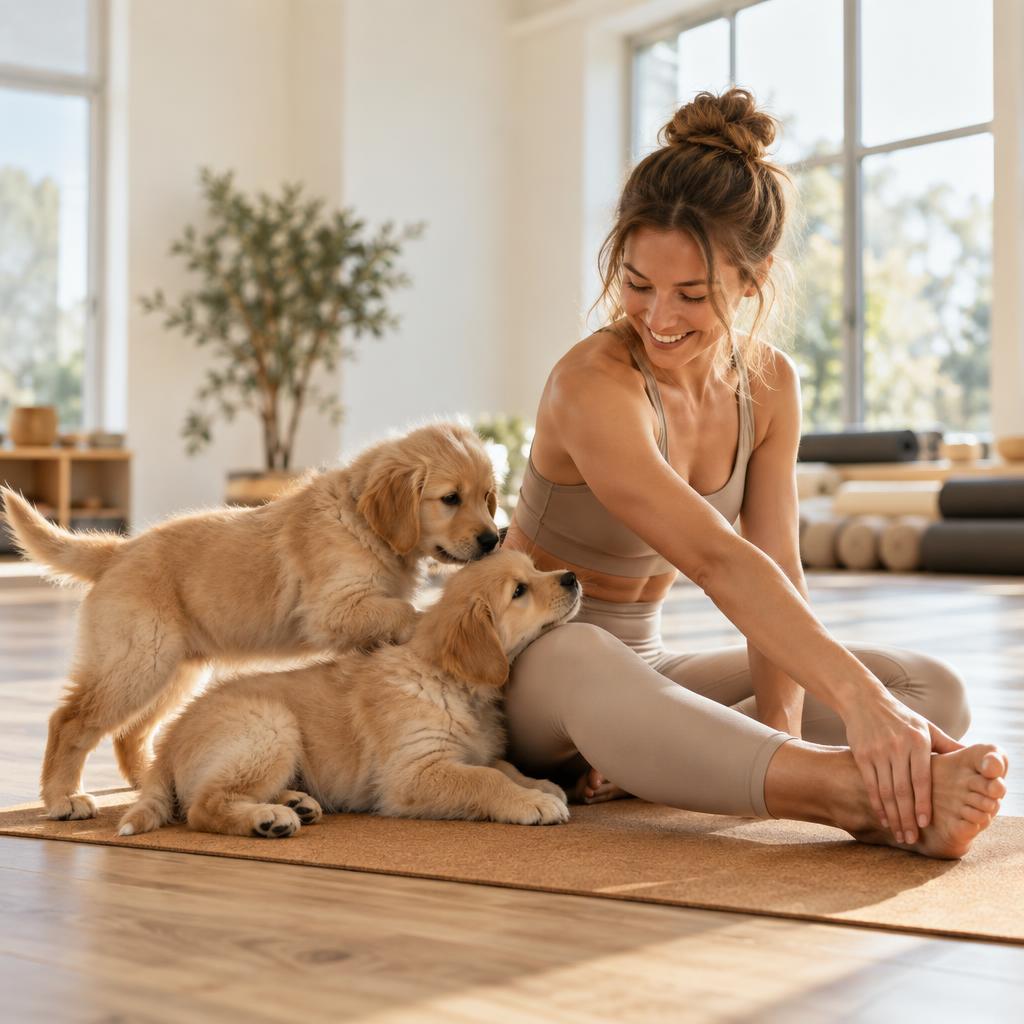 Puppy Yoga